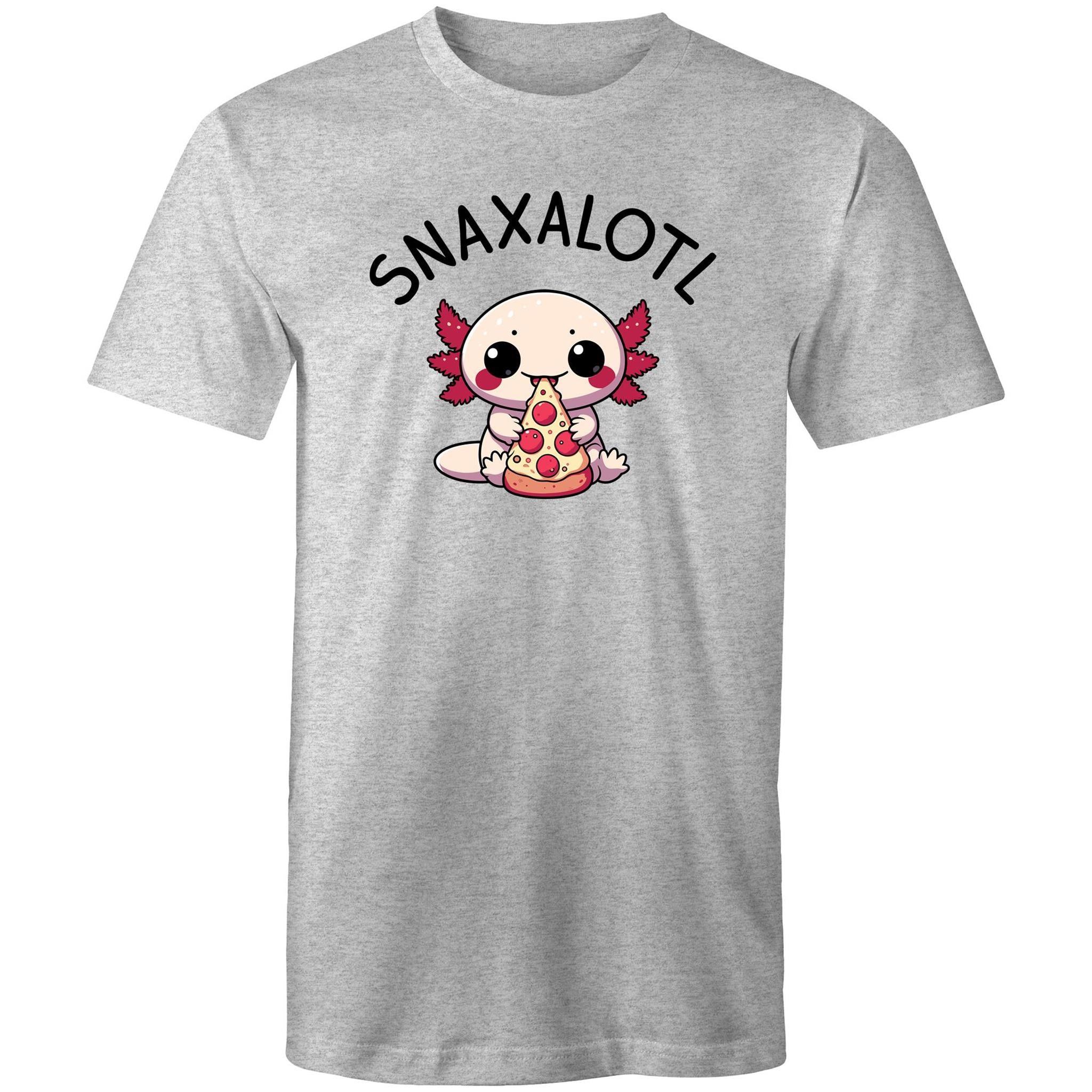 Snaxalotl, Axolotl Pizza - Mens T-Shirt