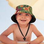 Retro Hawaiian Flower - Kids Bucket Hat