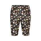 Magic Moth Women's Bike Shorts With Side Pockets Women's Bike Shorts animal Printed Offshore