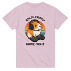 Family Game Night - Personalised T-shirt (Up to 5XL) Light Pink Personalised T-shirt (Up to 5XL)