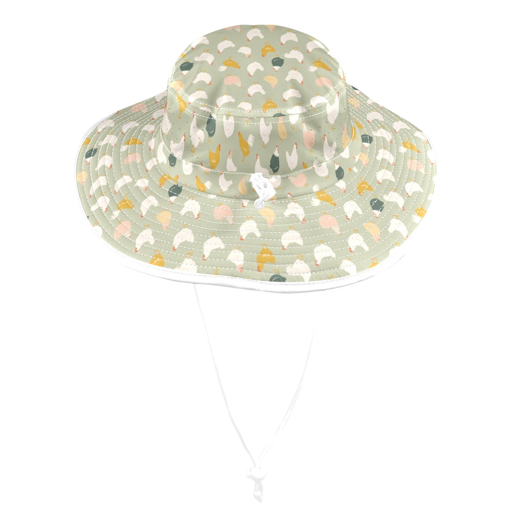 Chicken Life Wide Brim Bucket Hat Wide Brim Bucket Hat Birds Printed Offshore