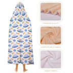 UFO's Kids Hooded Blanket 100cm x 130cm
