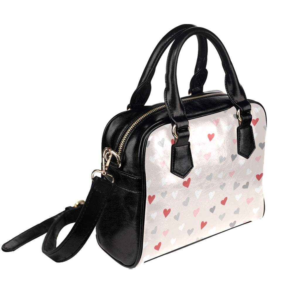 Pretty Hearts - Shoulder Handbag (Model 1634) Shoulder Handbags (1634)