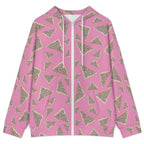 Fairy Bread Pink Women's Full-Zip Hoodie