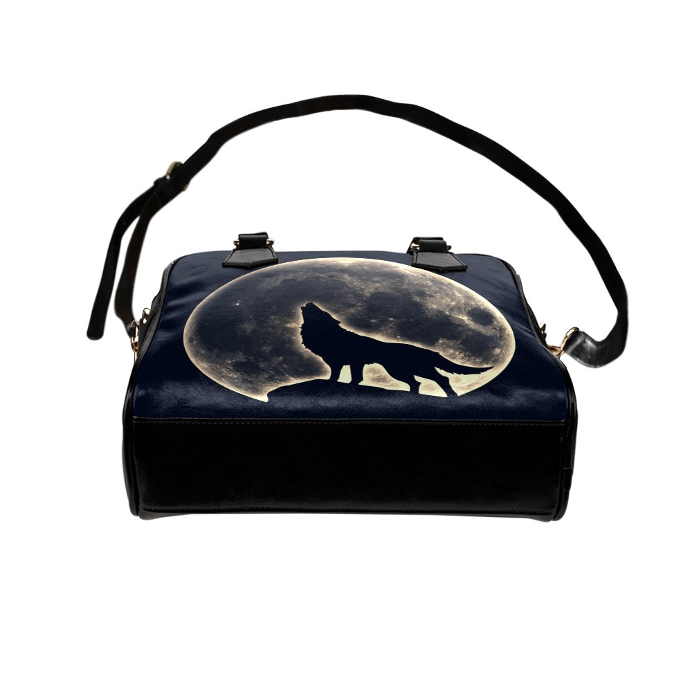 Howl At The Moon - Shoulder Handbag (Model 1634) Shoulder Handbags (1634)