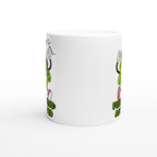 Christmas Feast Mode Activated - White 11oz Ceramic Mug Christmas Mug Christmas Globally Fulfilled