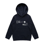 Cat String Theory Physics Kids AS Colour Hoodie