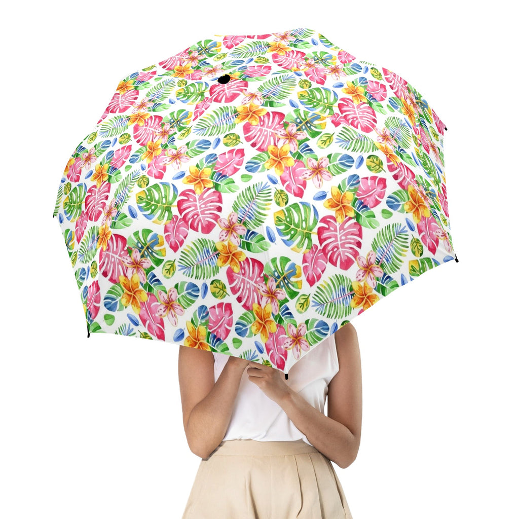 Bright Painted Tropical Umbrella Umbrella Plants Printed Offshore