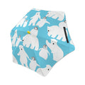 Polar Bears and Penguins Kids Safe Round Corner Umbrella One Size Kids Safe Round Corner Umbrella animal Printed Offshore