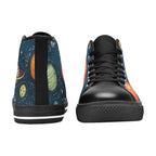 Galaxy - Women's High Top Canvas Shoes