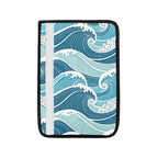 Ocean Waves Car Seat Belt Cover 7''x10'' (Pack of 2) Car Seat Belt Cover 7x10 (Pack of 2) Ocean Printed Offshore Surf