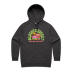 Always Sweet Never Bitter - Womens Hoodie Coal Womens Hoodie Coffee Food Printed In Australia