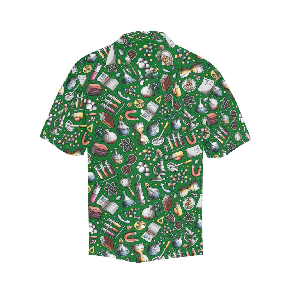 Science Love Mens Hawaiian Shirt Mens Hawaiian Shirt Printed Offshore