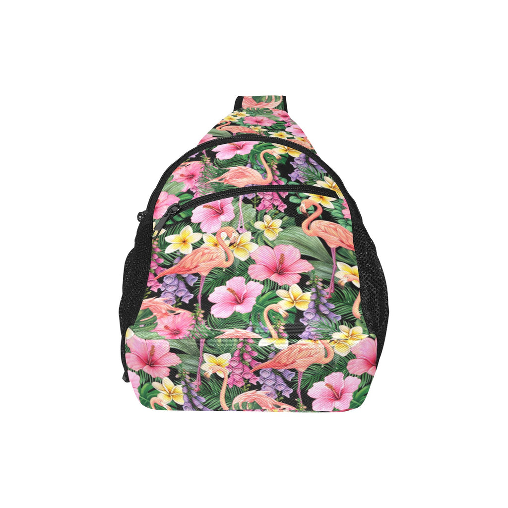 Flamingo Jungle - Chest Bag