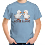 Goose Bumps - Kids Youth T-Shirt Carolina Blue Kids Youth T-shirt animal Printed In Australia