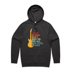 I May Be Old But I Got To See All The Cool Bands - Mens Hoodie Coal Mens Hoodie Music Printed In Australia