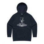 I'm Fine Drowning Thumbs Up Women's AS Colour Hoodie