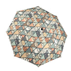 Diamond Cat Pattern Umbrella One Size Umbrella animal Printed Offshore