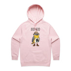 Bird Nerd 2 Women's AS Colour Hoodie Pink Womens Hoodie animal Birds Printed In Australia