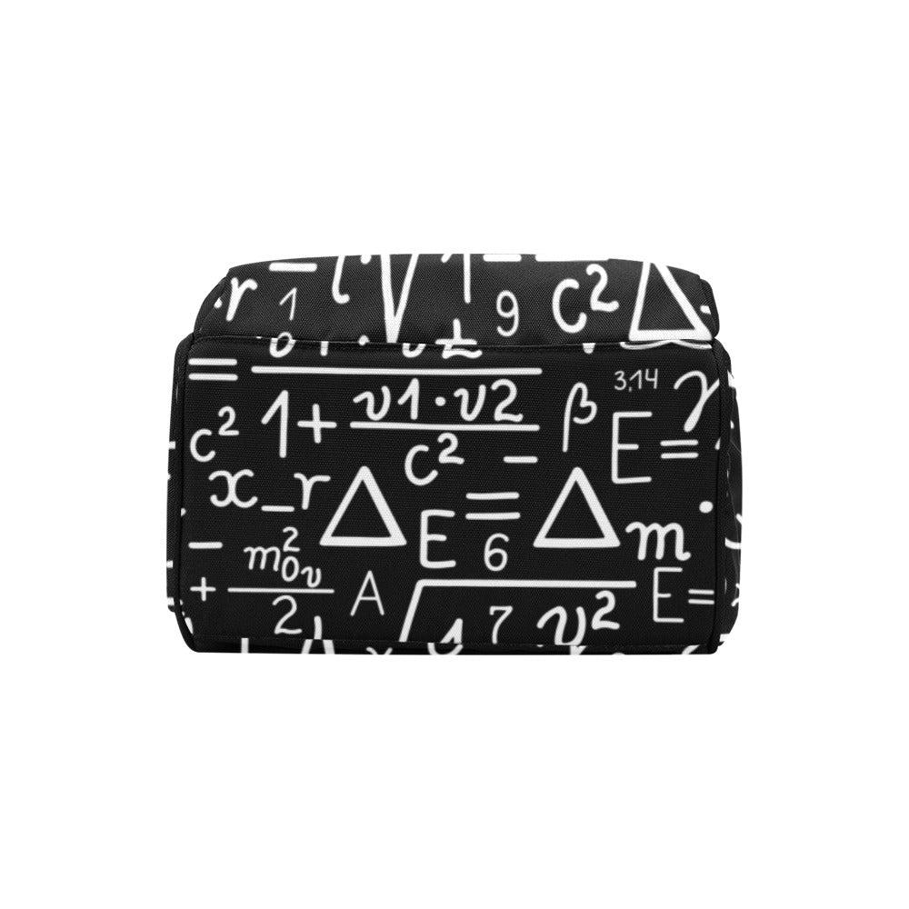Mathematics - Multi-Function Backpack, Nappy / Diaper Bag