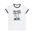 Chemistry Is Like Cooking AS Colour Women's Ringer Tee