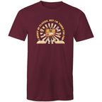I Might Be Classic But Im Tuned For Fun, Old Radio - Mens T-Shirt Burgundy Mens T-shirt Music Printed In Australia Retro
