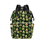 Cute Avocados - Multi-Function Backpack, Nappy / Diaper Bag