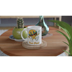 Fast Food White 11oz Ceramic Mug White 11oz Mug food Globally Fulfilled Retro