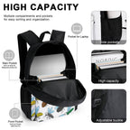 Cute Creatures - Three Piece Backpack Set