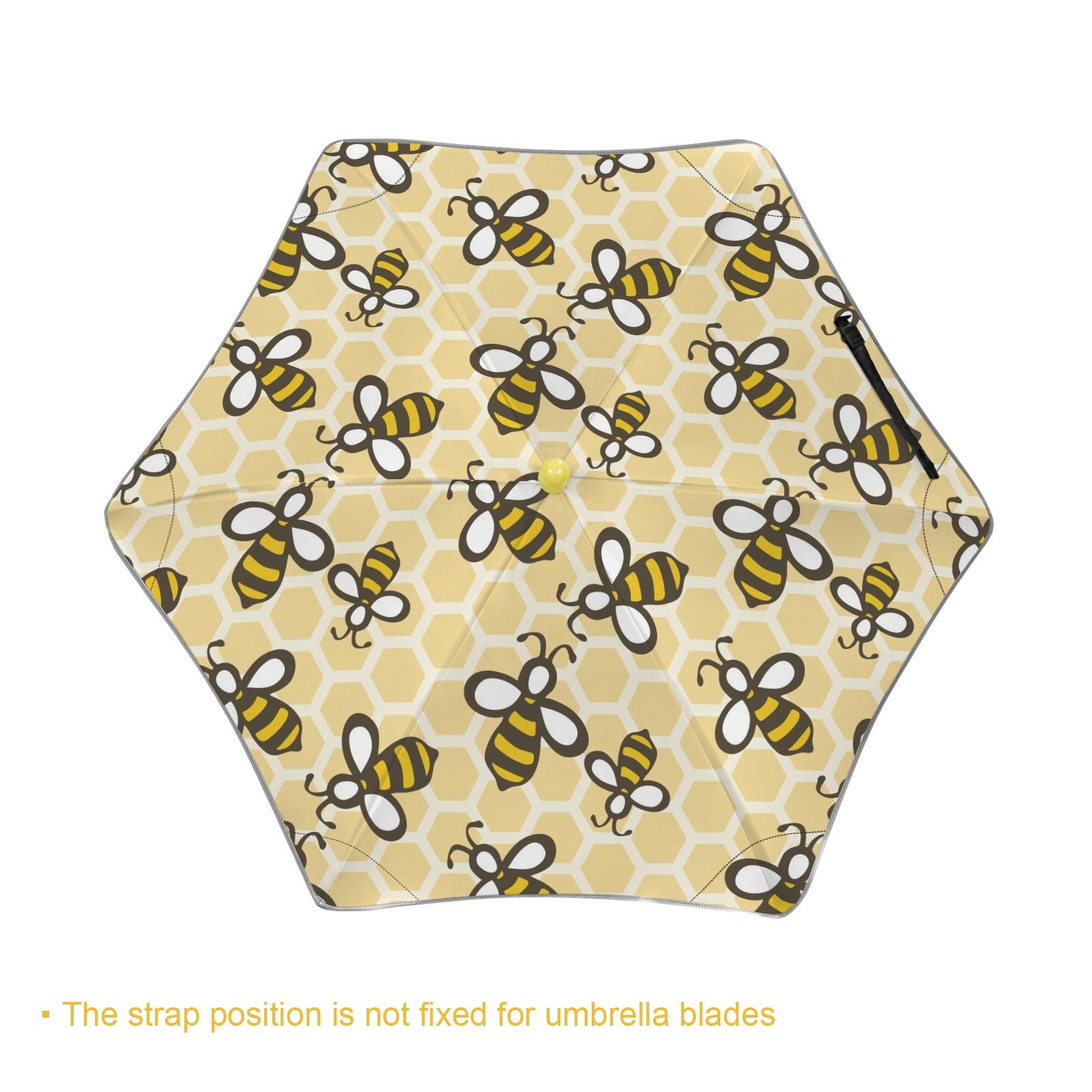 Cute Cartoon Bees Kids Safe Round Corner Umbrella Kids Safe Round Corner Umbrella animal Printed Offshore