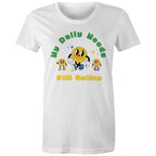 My Daily Moods - Womens T-shirt White Womens T-shirt Printed In Australia