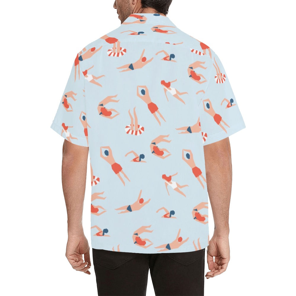 Summer Swim - Mens Hawaiian Shirt