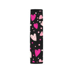 Pink Hearts Car Seat Belt Cover 7''x10'' (Pack of 2) Car Seat Belt Cover 7x10 (Pack of 2) Love Printed Offshore