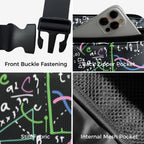 Equations In Green And Pink - Belt Bag