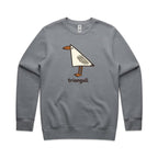 Triangull Geometry Seagull AS Colour Stencil Crew Sweatshirt