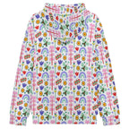 Rainbows And Butterflies Women's Full-Zip Hoodie