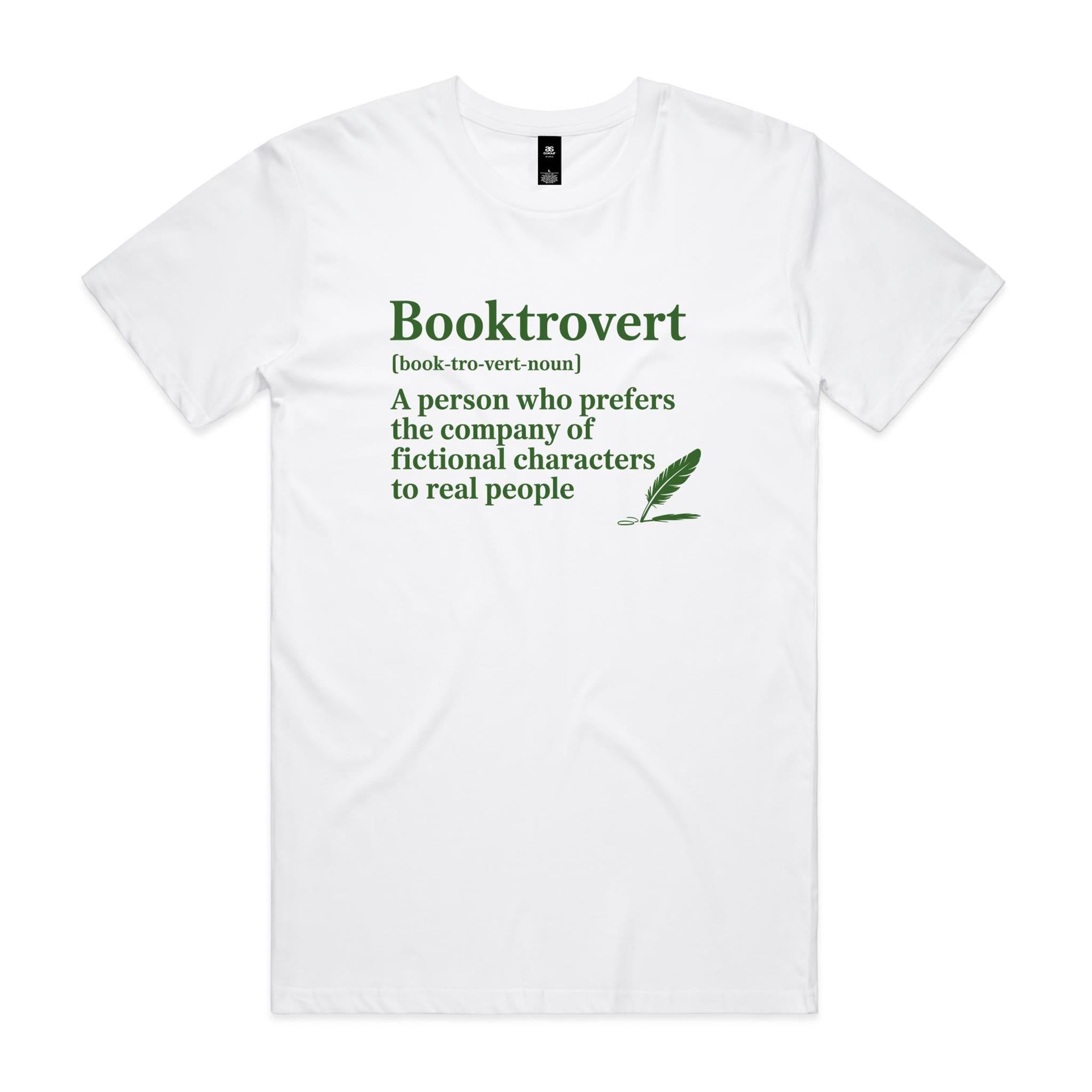 Booktrovert, Book Introvert - Mens T-shirt