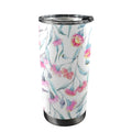 Pink Eucalyptus Flowers 20oz Mobile Tumbler with Lid (Black Lock) One Size 20oz Travel Mug Plants Printed Offshore