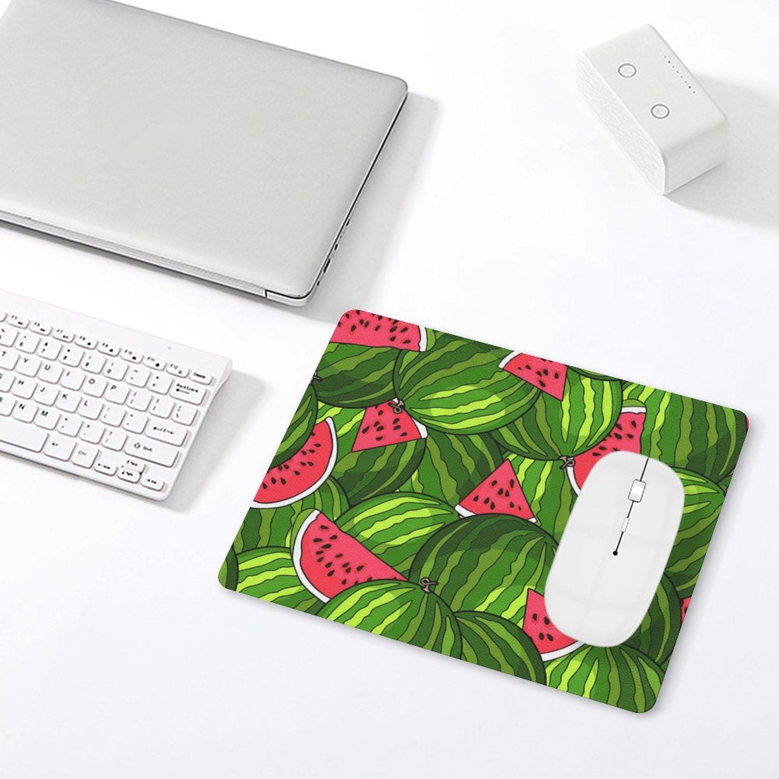 Watermelons Leather Mouse Pad Leather Mouse Pad Food Printed Offshore