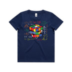 Game Cube Equations Kids AS Colour T-shirt
