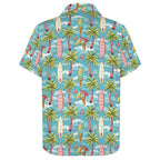 Summer Surf Women's Short-Sleeve Button Up Shirt Women's Short-Sleeve Button Up Shirt Printed Offshore Surf