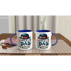 Personalise - Coolest Dad Ever - 11oz Ceramic Mug Personalised 11oz Mug customise Dad Globally Fulfilled personalise