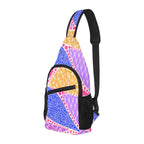 Pink Swirl - Chest Bag