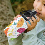 Jellyfish 12oz Kids Water Bottle with Straw Lid