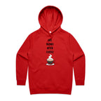 Life Begins After Coffee - Womens Hoodie Red Womens 2XL Womens Hoodie Coffee Printed In Australia