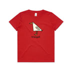 Triangull Geometry Seagull Kids AS Colour T-shirt