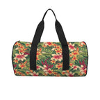 Vintage Hawaiian Floral Duffle Bag Duffle Bag Printed Offshore