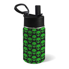Aliens 12oz Kids Water Bottle with Straw Lid