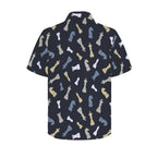 Chess Pattern - Men's Hawaiian Shirt (Model T87) Men's Hawaiian Shirt (New) Chess Games Printed Offshore