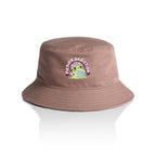 Fiction Addiction - AS Colour Bucket Hat Hazy Pink One Size As Colour Bucket Hat Printed In Australia Reading
